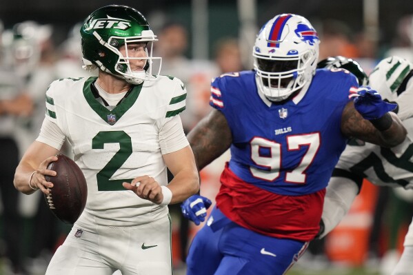 Jets' Zach Wilson is stepping in for Aaron Rodgers with renewed